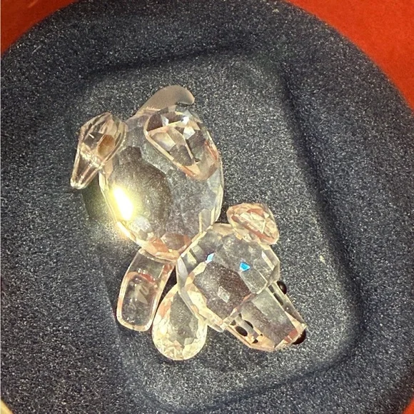 Swarovski  beagle dog figurine crystal 7619 - Picture 8 of 8